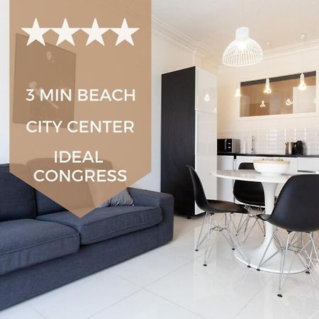 Appartamento Modern & Cozy 150M From The Croisette Cannes Esterno foto