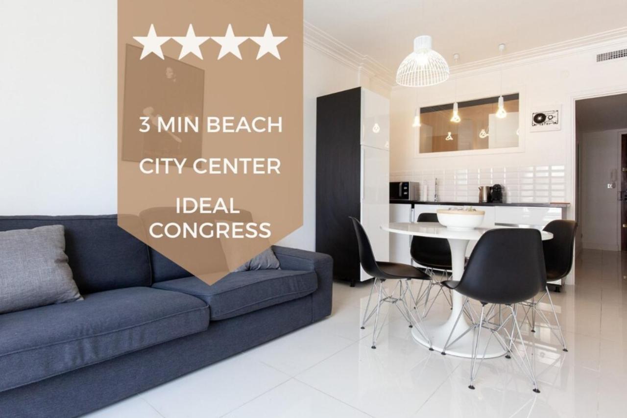 Appartamento Modern & Cozy 150M From The Croisette Cannes Esterno foto